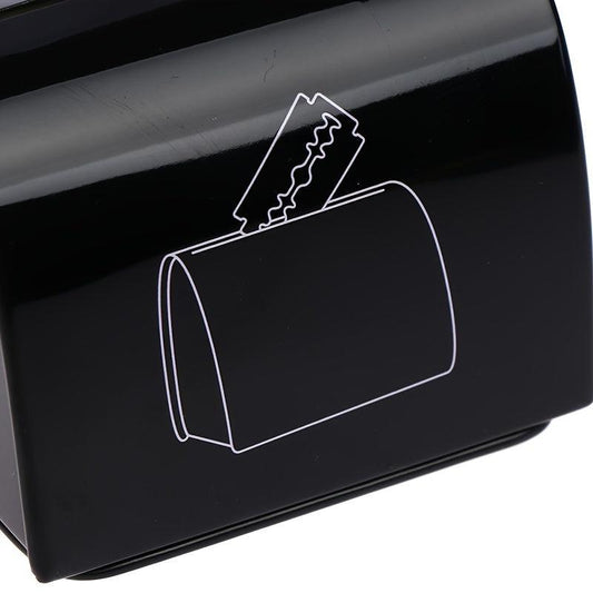 Metal Blade Disposal Case - Safety Razor Blade Storage Bank