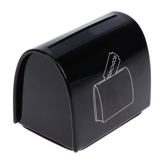 Metal Blade Disposal Case - Safety Razor Blade Storage Bank