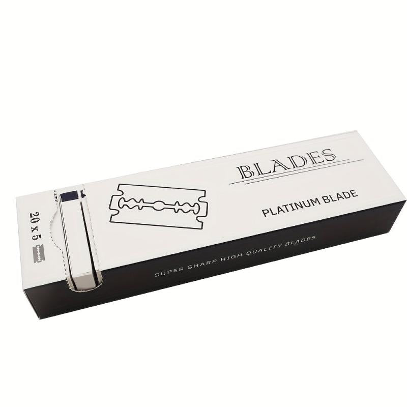 100pcs Double Edge Razor Blades High Stainless Steel Double Razor Shaving Blades