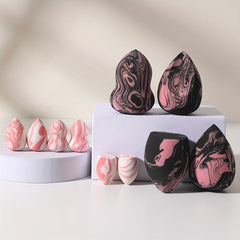 10pcs Soft Makeup Sponges for Wet/Dry Use Cream Loose Powder & Concealer