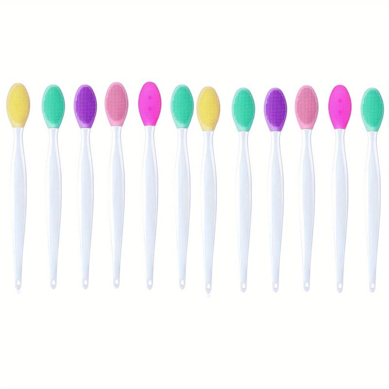 Double Sided Silicone Lip Brush for Exfoliating and Facial Scrubbing