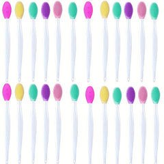 Double Sided Silicone Lip Brush for Exfoliating and Facial Scrubbing