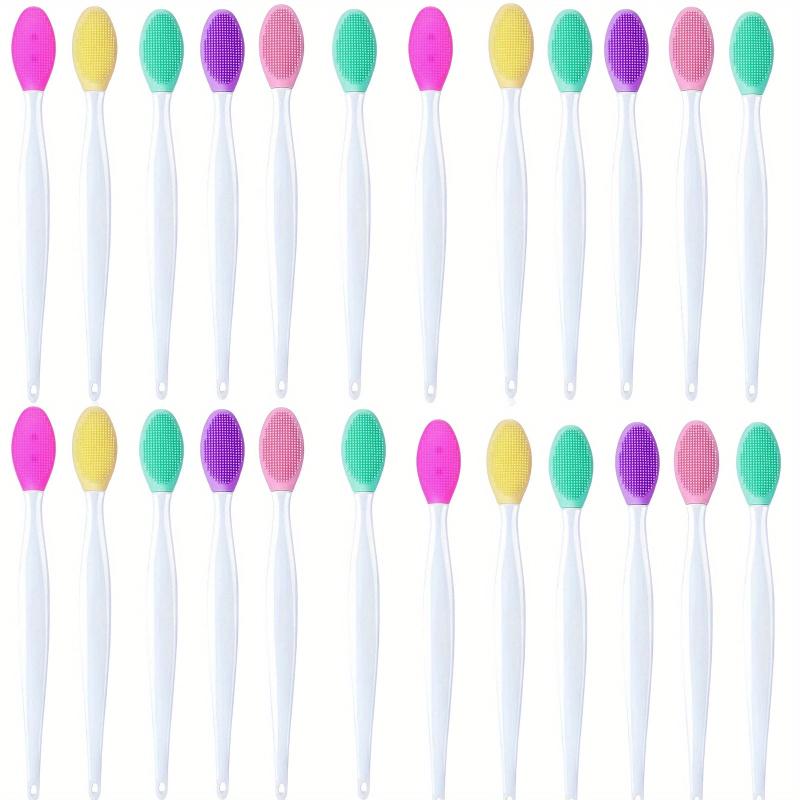 Double Sided Silicone Lip Brush for Exfoliating and Facial Scrubbing