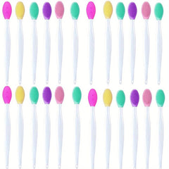 Double Sided Silicone Lip Brush for Exfoliating and Facial Scrubbing
