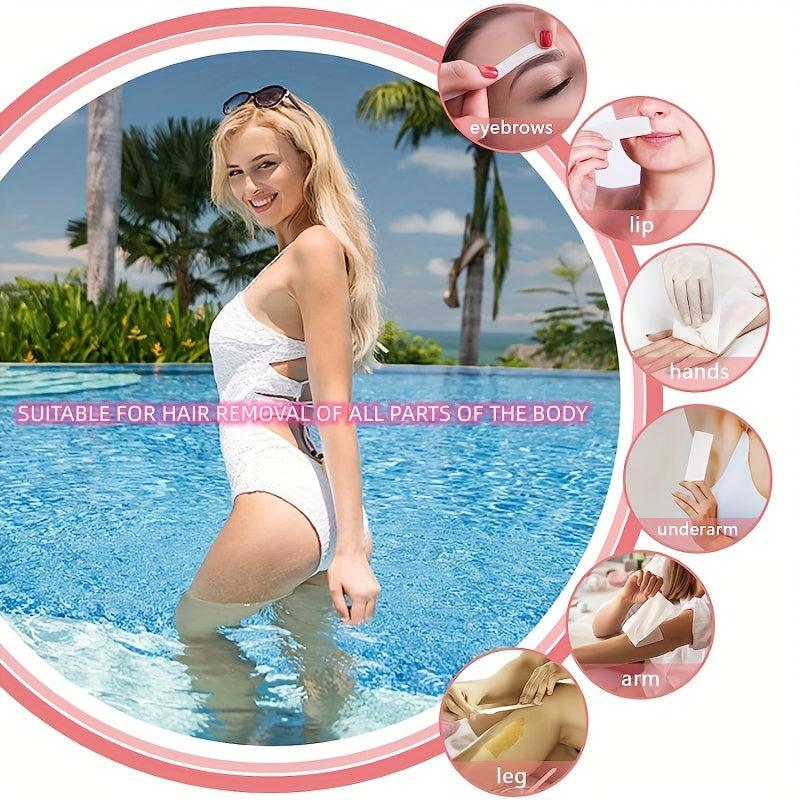 Non Woven Wax Strips Roll for Body and Facial Hair Removal