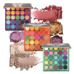 Beauty Glazed Eyeshadow Palette Long Lasting Matte and Shimmer Eye Shadow Powder