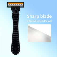 Classic Razor Set with Reusable Blades and Skin Guard