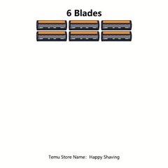 Classic Razor Set with Reusable Blades and Skin Guard