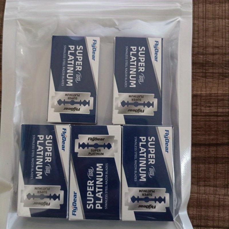 100pcs Stainless Steel Double Edge Razor Blades for Men
