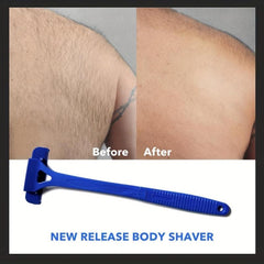 Men's Back Hair Removal Razor with Adjustable Handle