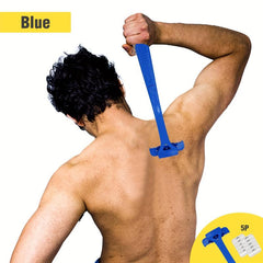 Men's Back Hair Removal Razor with Adjustable Handle
