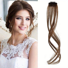Synthetic Bangs Hair Piece Clip In Natural Side Air Bangs
