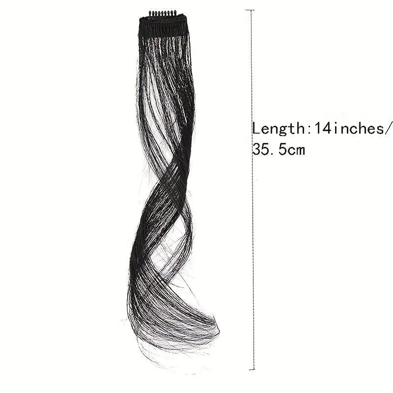 Synthetic Bangs Hair Piece Clip In Natural Side Air Bangs