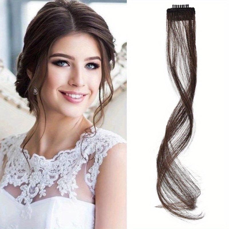 Synthetic Bangs Hair Piece Clip In Natural Side Air Bangs