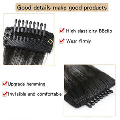 Synthetic Bangs Hair Piece Clip In Natural Side Air Bangs