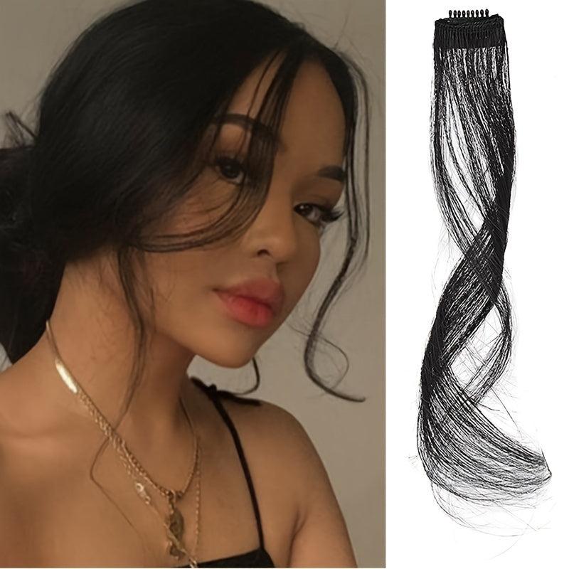 Synthetic Bangs Hair Piece Clip In Natural Side Air Bangs