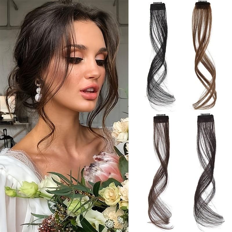 Synthetic Bangs Hair Piece Clip In Natural Side Air Bangs