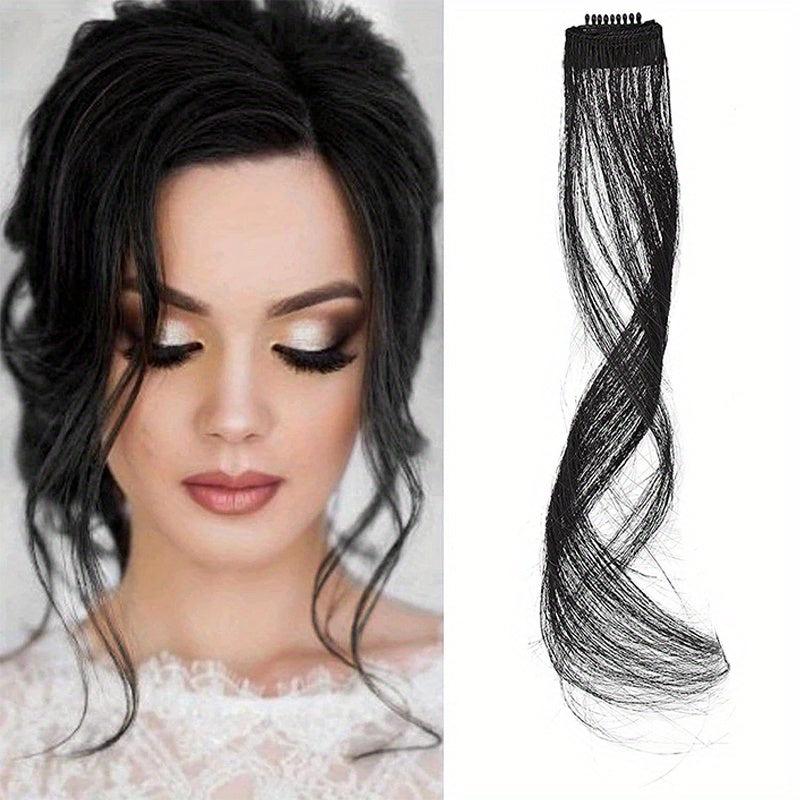 Synthetic Bangs Hair Piece Clip In Natural Side Air Bangs