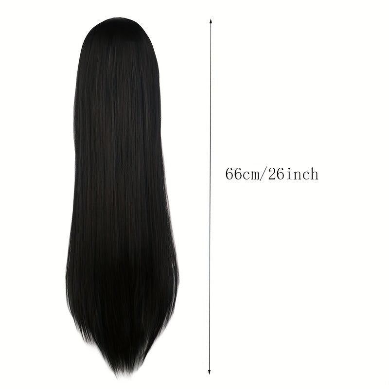 Cosplay Anime Wig Long Straight Synthetic Natural Wig