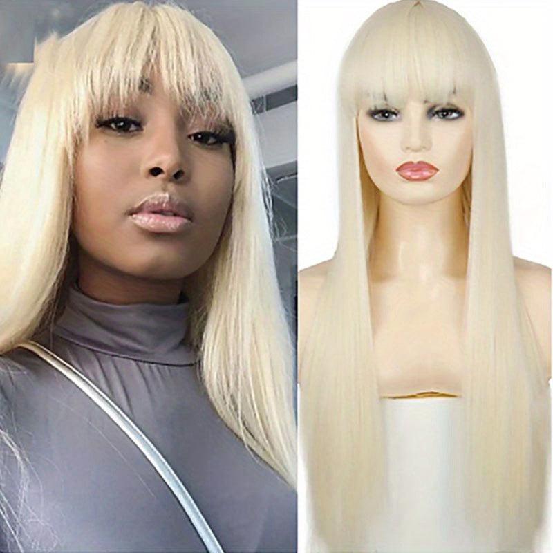 Cosplay Anime Wig Long Straight Synthetic Natural Wig