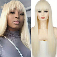 Cosplay Anime Wig Long Straight Synthetic Natural Wig