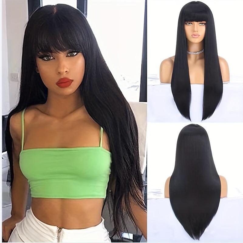 Cosplay Anime Wig Long Straight Synthetic Natural Wig