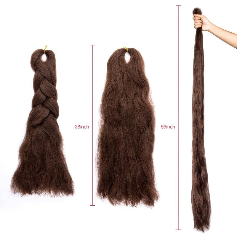 Jumbo Braiding Hair Extension High Temperature Synthetic Hair