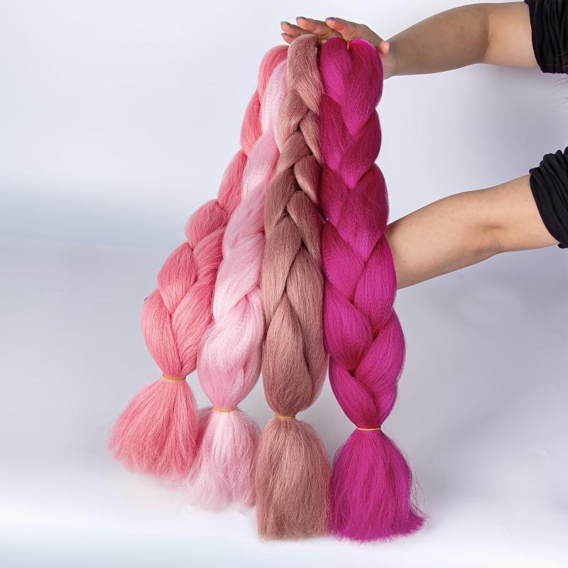 Jumbo Braiding Hair Extension High Temperature Synthetic Hair
