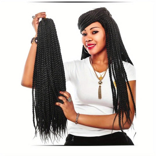 60 96 Cm Afro Synthetic Crochet Senegalese Braids Extensions