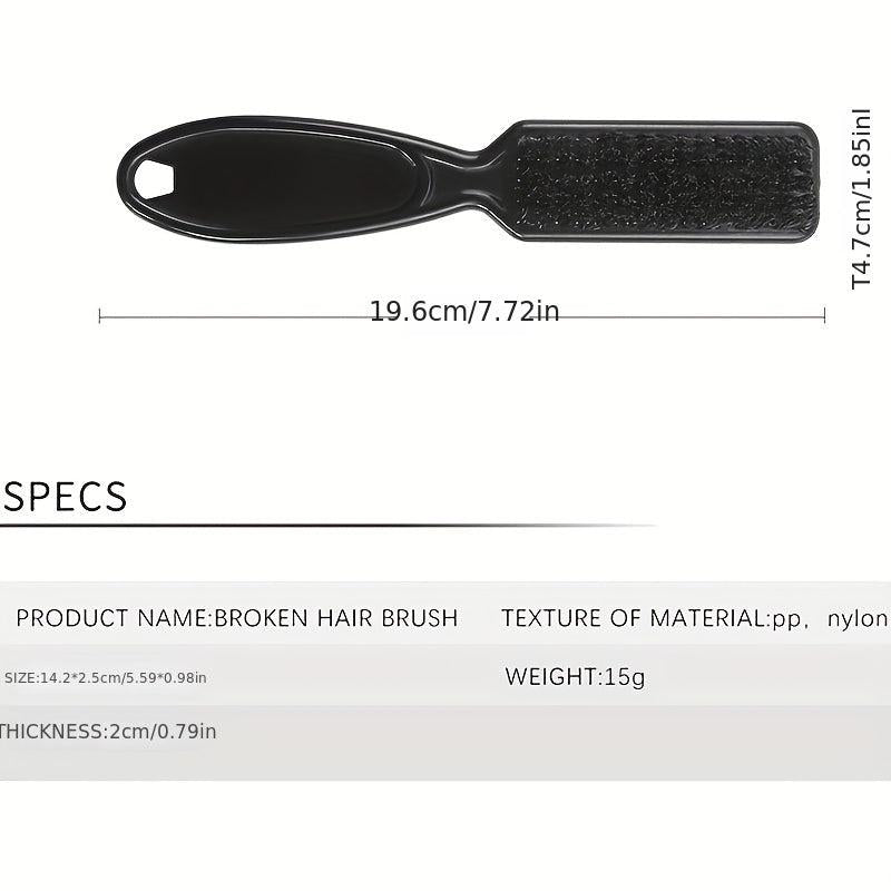 Vintage Barber Blade Cleaning Brush and Comb Set