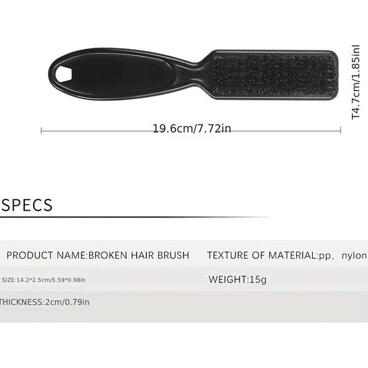 Vintage Barber Blade Cleaning Brush and Comb Set