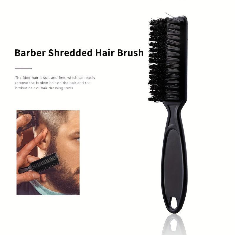 Vintage Barber Blade Cleaning Brush and Comb Set