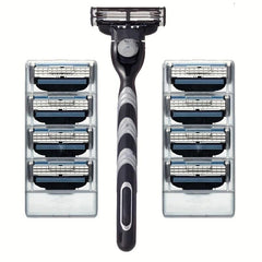 3 Layer Men's Razor Manual Scraper High end Shaving Kit
