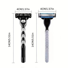 3 Layer Men's Razor Manual Scraper High end Shaving Kit