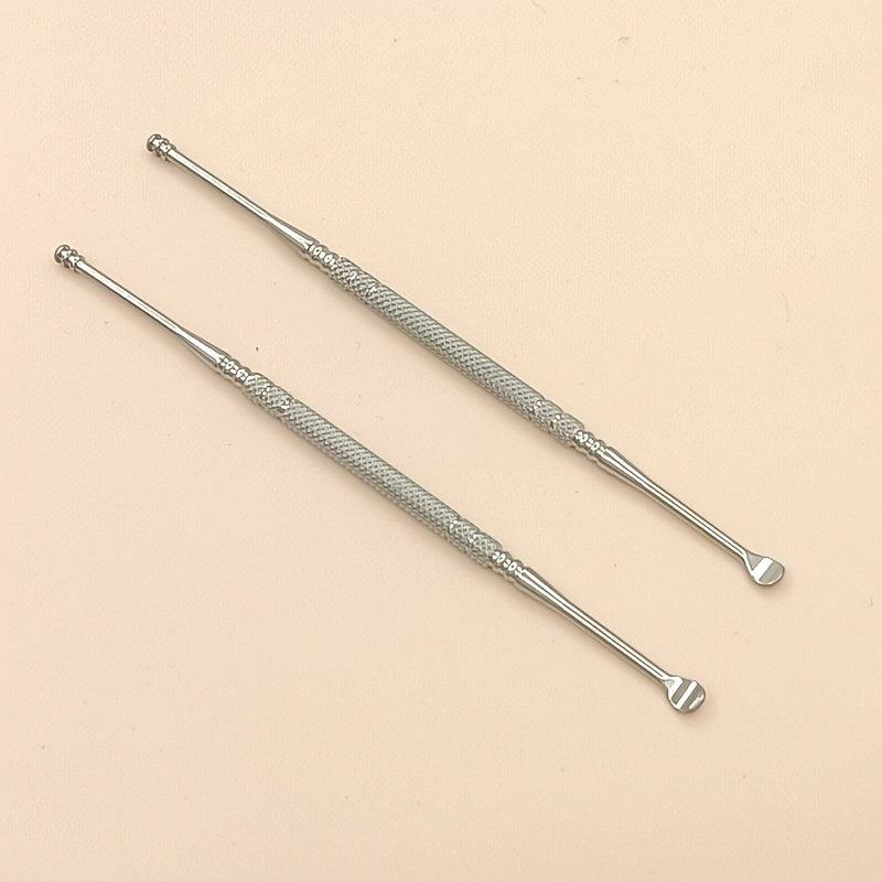 2pcs Double Ended Ear Wax Remover Ear Cleaning Tool