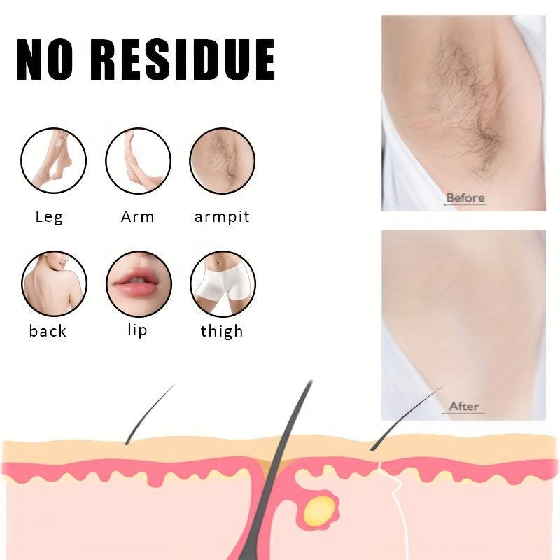 Hair Remover For Women Depilatory Cream Painless Flawless Hair Remover 50ml