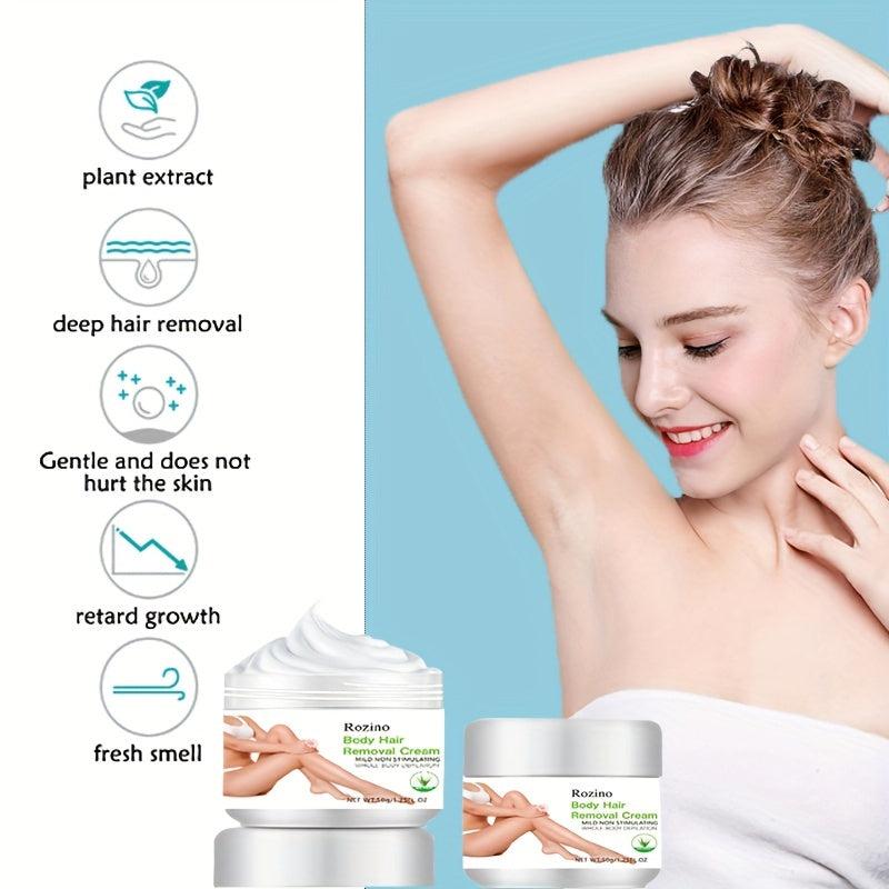Hair Remover For Women Depilatory Cream Painless Flawless Hair Remover 50ml
