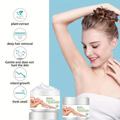 Hair Remover For Women Depilatory Cream Painless Flawless Hair Remover 50ml