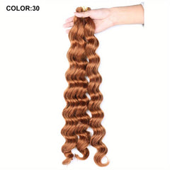 Water Wave Hair Bundles Synthetic Crochet Braids for Curly Hair