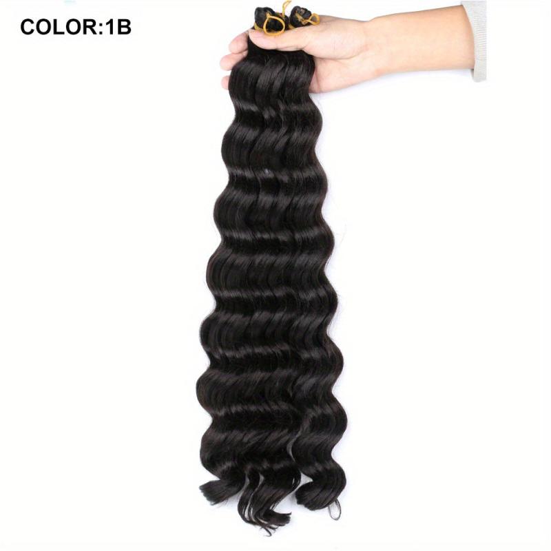 Water Wave Hair Bundles Synthetic Crochet Braids for Curly Hair