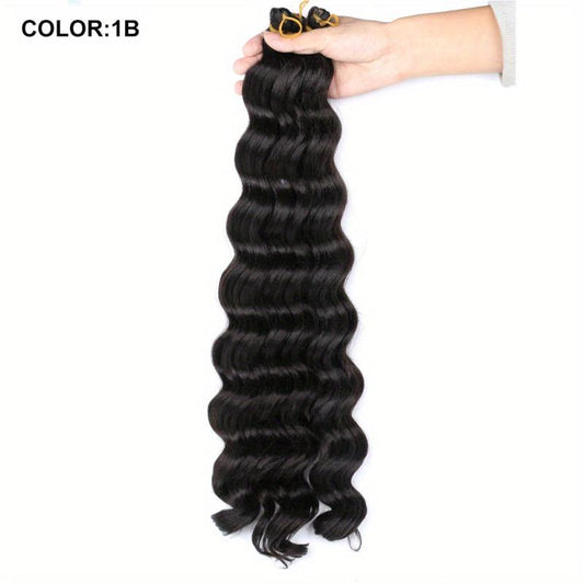Water Wave Hair Bundles Synthetic Crochet Braids for Curly Hair