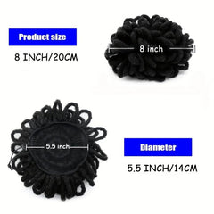 Synthetic DreadLock Afro Puff Hair Bun Chignon Drawstring Ponytail