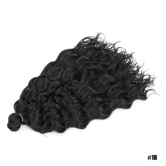 Long Curly Braids Hair Pieces Synthetic Crochet Hair Extensions
