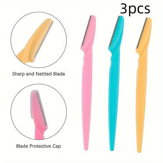 5pcs Eyebrow Razors Exfoliating Dermaplaning Tool Face Razor And Eyebrow Shaper