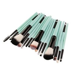 18 Pc Makeup Brush Set for Blush Eyeshadow & More - Perfect Birthday Gift
