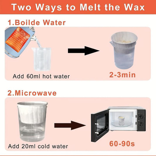 Painless Nose Hair Removal Wax - Women Nose Kit