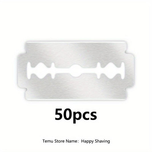 Double Edge Safety Razor Blades - Stainless Steel Blades for Butterfly Razors