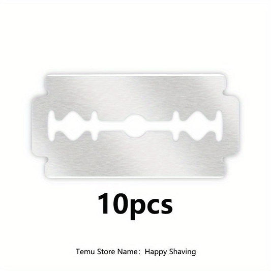 Double Edge Safety Razor Blades - Stainless Steel Blades for Butterfly Razors