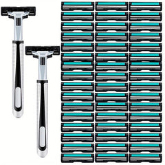 Classic Razor Shaving Replacement Blades Skin Guard Included Razor Holder