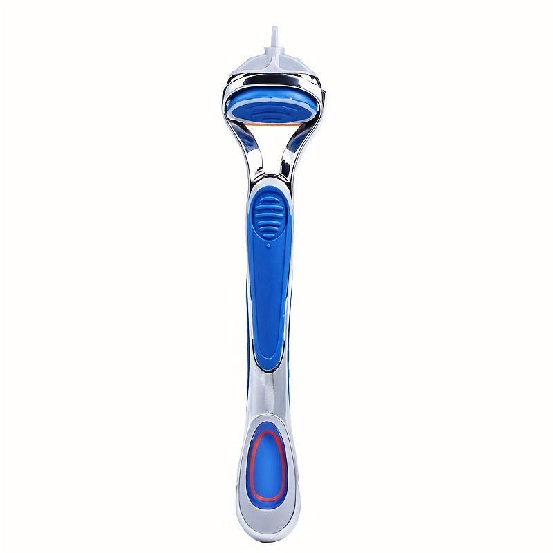 Vintage 5-Layer Manual Razor Set with 1 Handle and 12/24 Refills